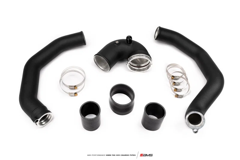 AMS AMS.39.09.0001-1, Performance 15-18 BMW M3 / 15-20 BMW M4 w/ S55 3.0L Turbo Engine Charge Pipes