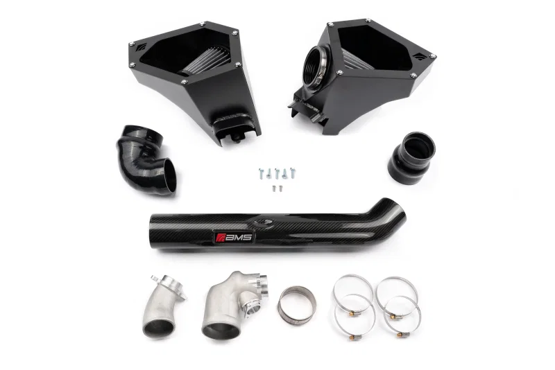 AMS AMS.48.08.0001-1, Performance BMW G8X M2/M3/M4 S58 Air Intakes (Open Airbox)