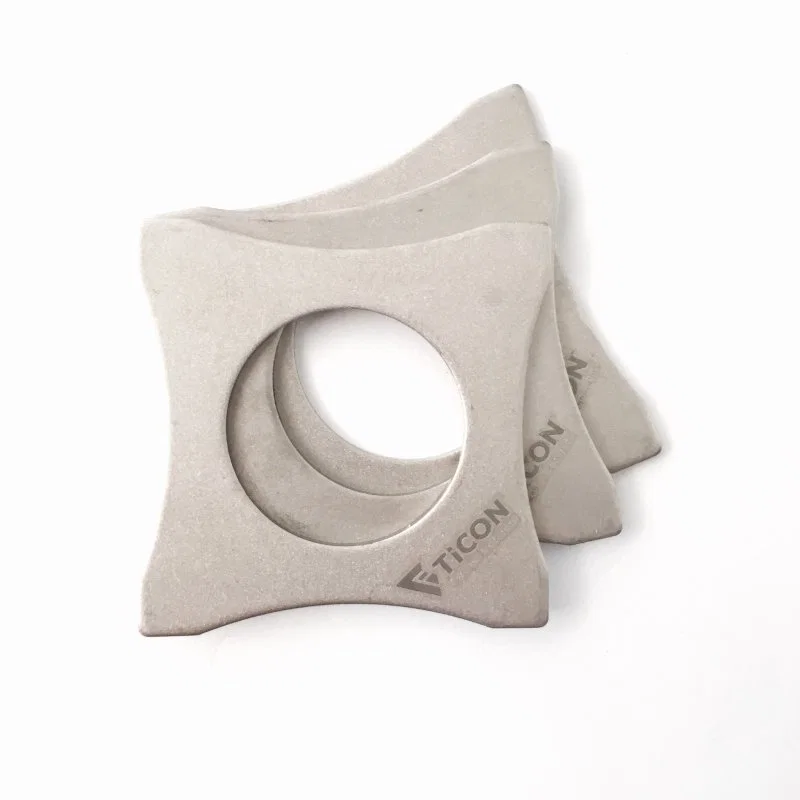 Ticon 108-00400-0000, Industries Titanium Brace Bracket for O2 Sensor Bung - 1.5mm/.059in