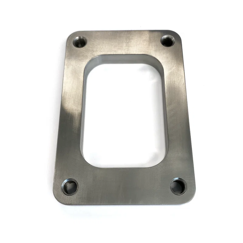 Stainless Bros 603-00056-0100, SS304 T6 Turbo Inlet Flange Undivided - 1/2in / 12.7mm (Threaded)