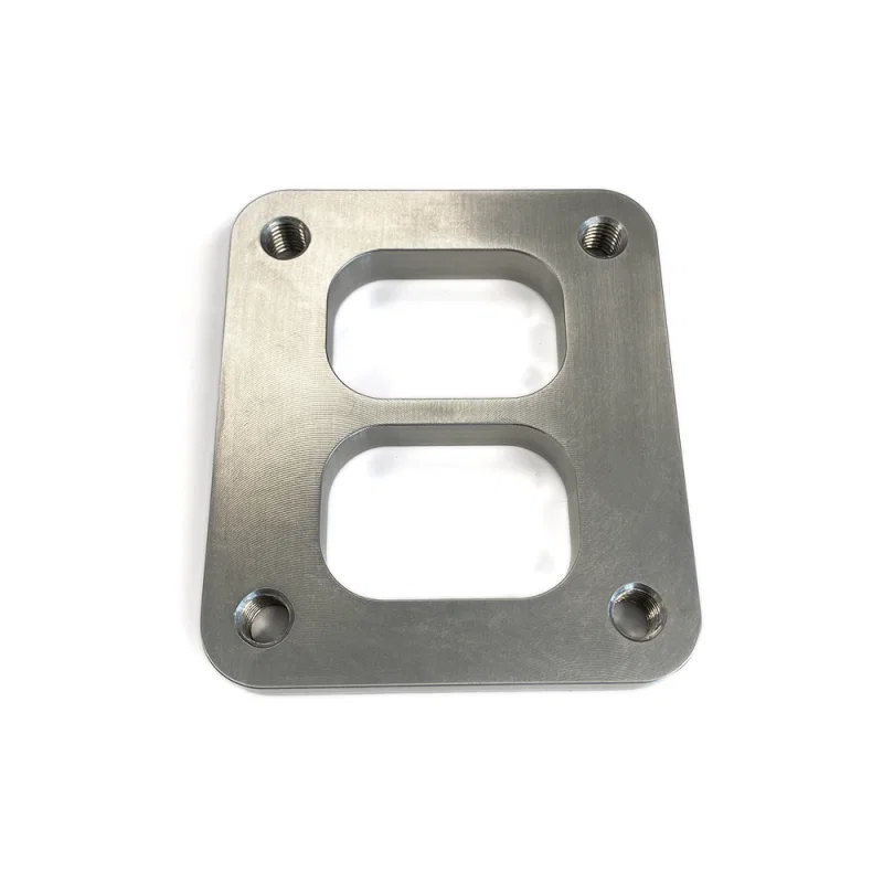 Stainless Bros 603-00054-0200, SS304 T4 Turbo Inlet Flange - Divided - 1/2in / 12.7mm - M10 x 1.5mm Threaded