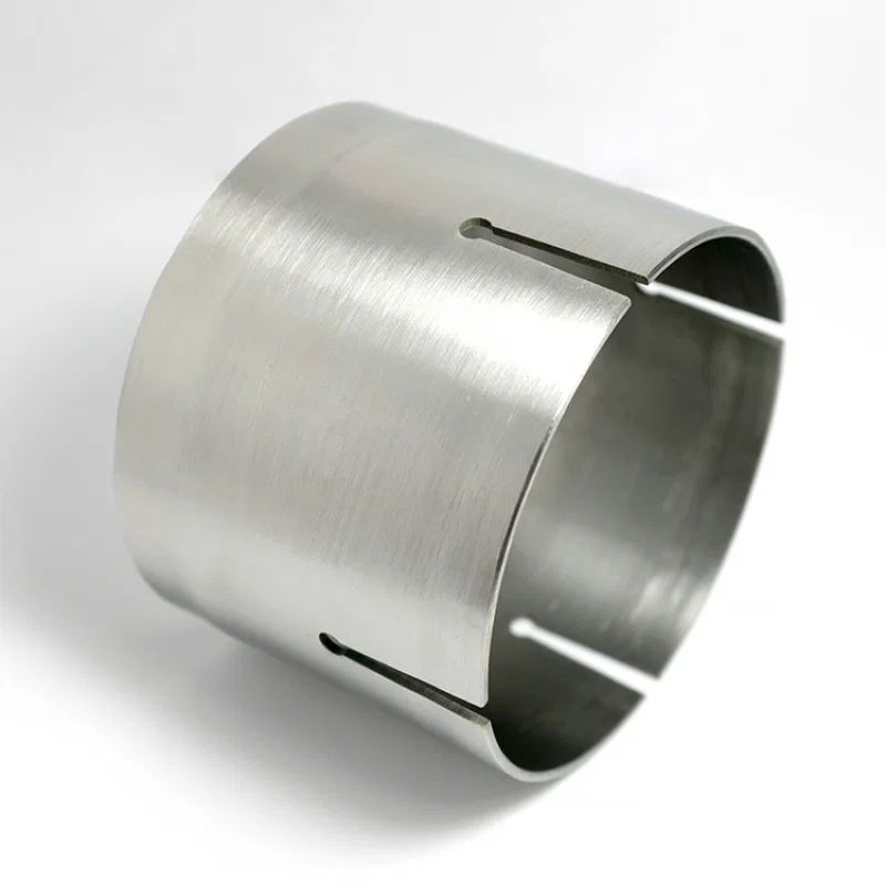 Stainless Bros 605-10206-0000, 4.0in 304SS Slip Joint Connector - Female/Male Set