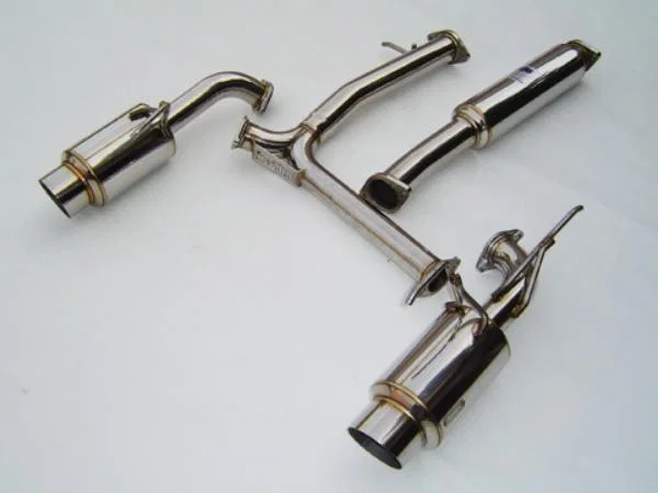 Invidia HS02N3ZGTP, 02-06 Nissan 350z 60mm REGULAR N1 Y-Pipe Back Exhaust System