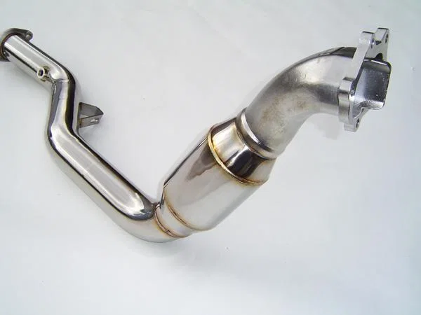 Invidia HS08SW1DPC, 05+ MT LGT / 08+ WRX/STi Polished Divorced Waste Gate Downpipe for Subaru