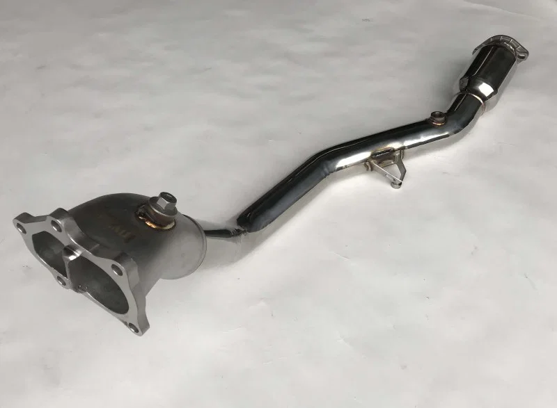 Invidia HS08SW1DOCB, 08-19 WRX/STI Down-Pipe w/ High Flow Cat