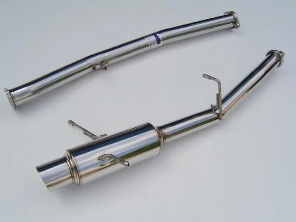Invidia HS02SW1GTR, 02-07 WRX/STi 76mm N1 RACING Stainless Steel Tip Cat-back Exhaust
