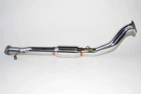 Invidia HS09MEXDPCEA3, 09+ EVO 10 One piece Downpipe and High Flow Cat Pipe for Mitsubishi Lancer