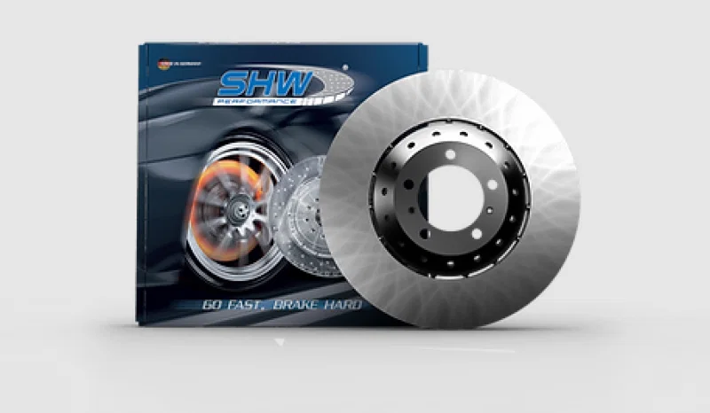 SHW Performance TFL42103, 98-00 Mercedes-Benz C43 AMG 4.3L Left Front Smooth Lightweight Brake Rotor (2104211812)