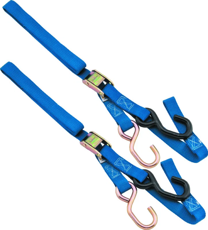 BikeMaster 100515, Tiedown Integrated Softhook - Blue