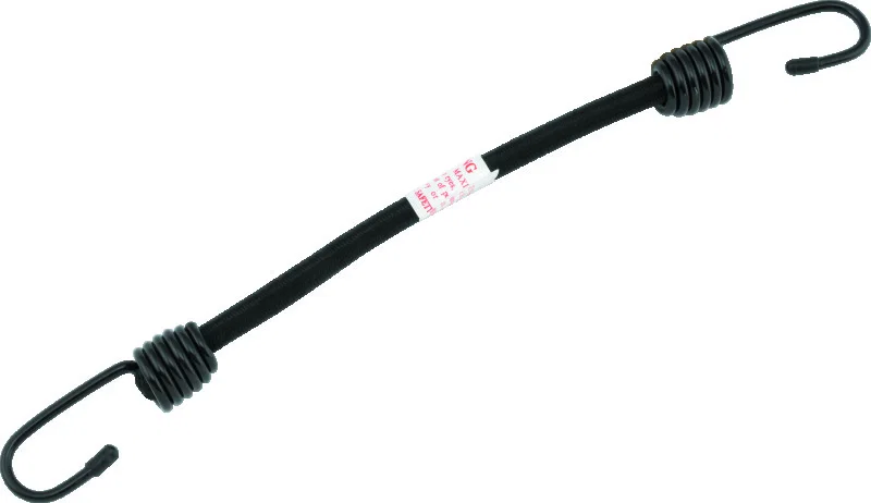 BikeMaster 100112, Bungee 12in Heavy Duty 2 Hook Black