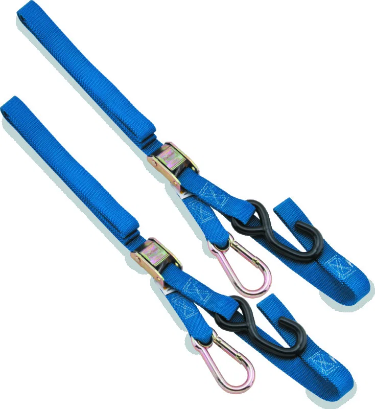 BikeMaster 100538, Tiedown Carabiner Softhook - Blue