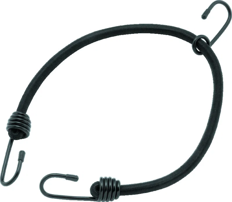 BikeMaster 100134, Bungee 24in Heavy Duty 3 Hook Black