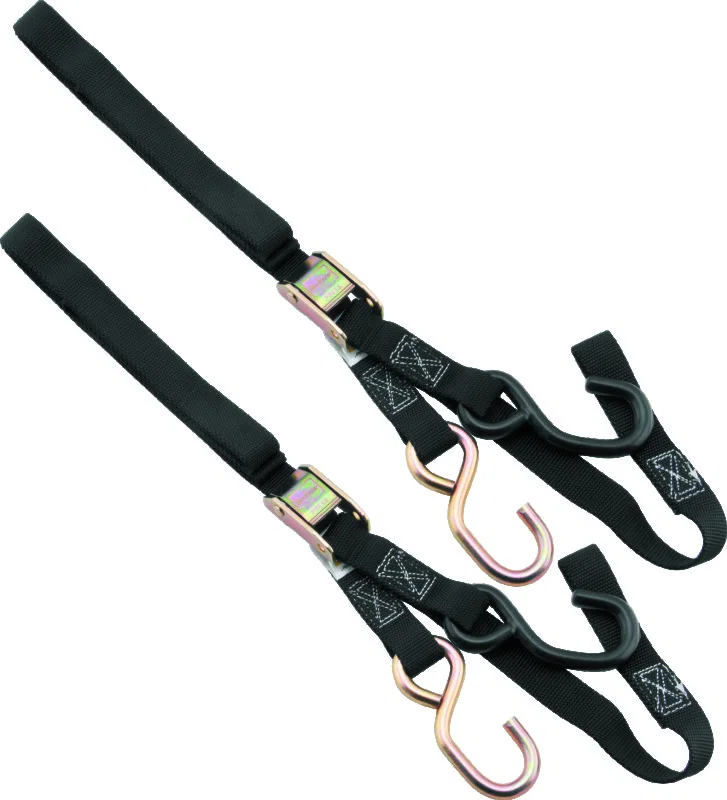 BikeMaster 100514, Tiedown Integrated Softhook - Black