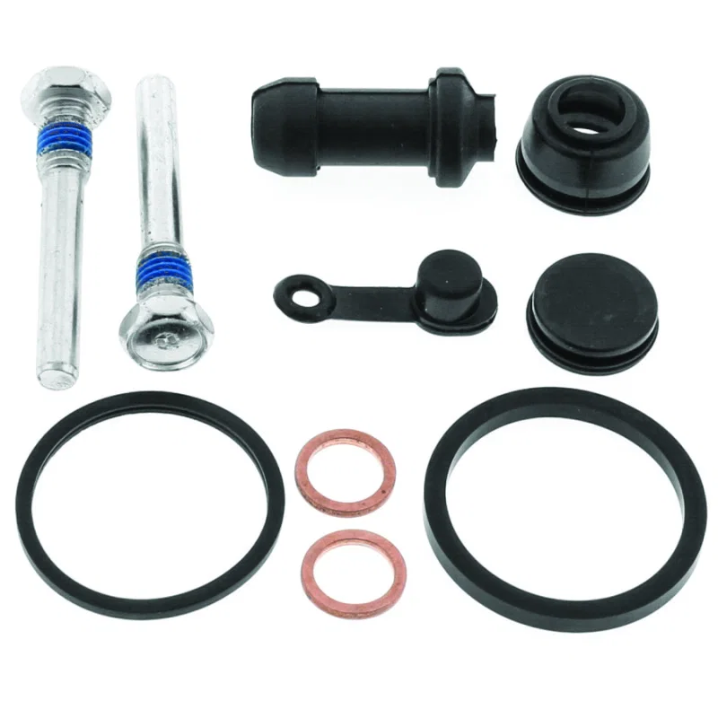 QuadBoss 414579, 99-02 Kawasaki KVF300A Prairie 4x4 Front Caliper Rebuild Kit