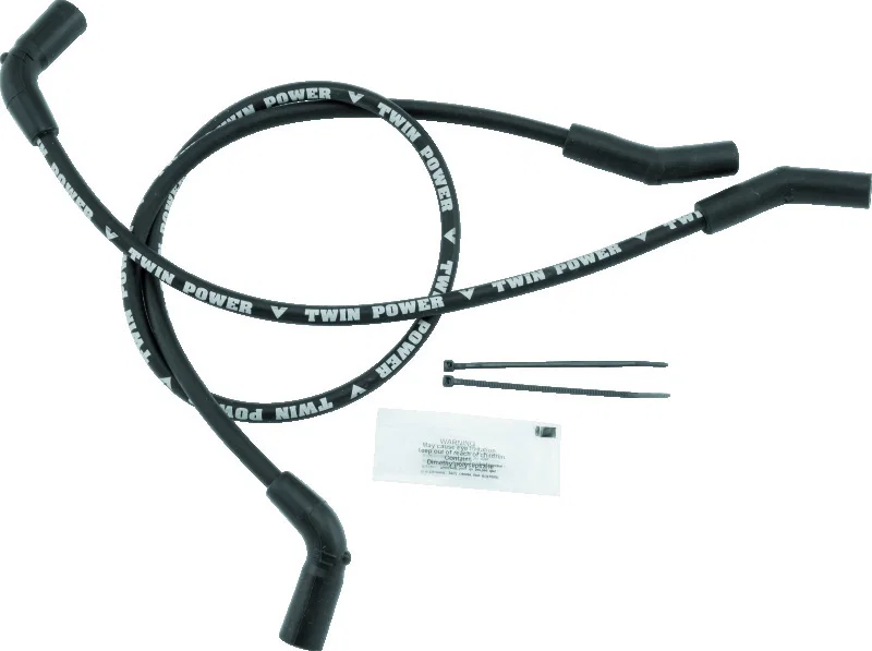 TwinPower 110115, 09-16 FLH FLT Black Ignition Wire Set
