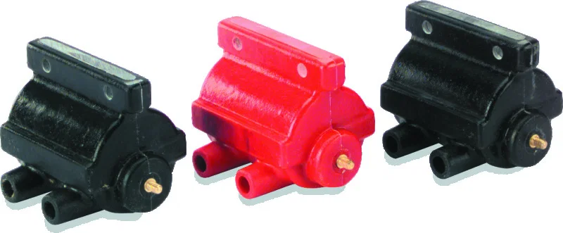TwinPower 210072, 65-79 Big Twin and XL Ignition Coil Black Replaces H-D 31609-65A 5 Ohm