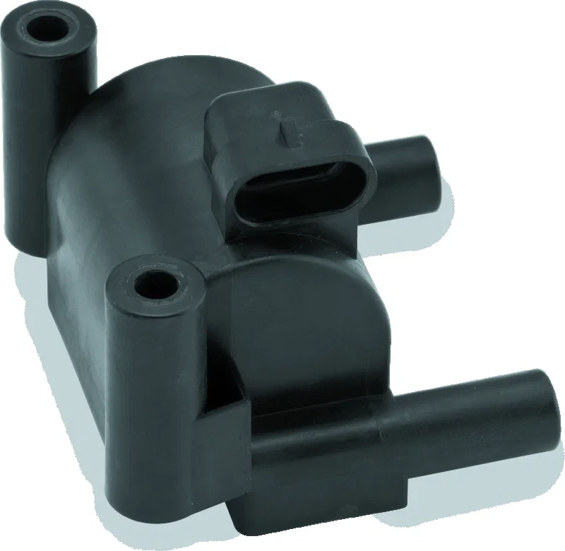 TwinPower 210546, 17-20 FLH FLT Ignition Coil Black Replaces H-D 31600017 .4 Ohm