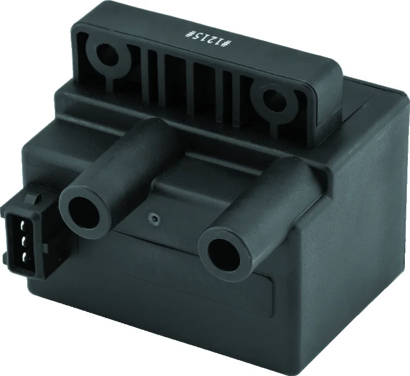 TwinPower 210650, 95-98 FLH With EFI Ignition Coil Black Replaces H-D 31639-95 3 Ohm for Harley-Davidson