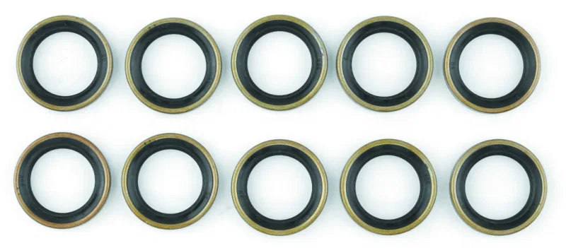 TwinPower 043287, 07-15 Big Twin 06 Dyna Transmission Mainshaft Seal Replaces H-D 12077 10 Pk