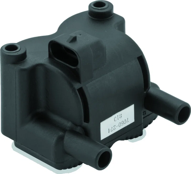TwinPower 210538, 02-07 FLH FLT with EFI Ignition Coil Black Replaces H-D 31743-01 Single Fire .5 Ohm