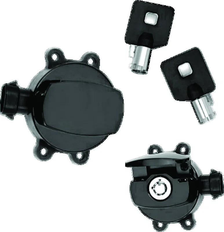 TwinPower 492299, 11-17 Softail Black Fatbob Style Ignition Switch