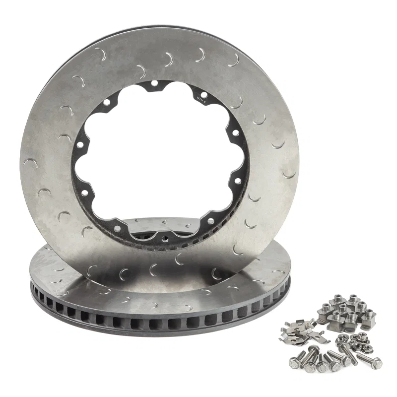Alcon ALADKF2222X756C24L, Nissan R35 GT-R Gen 1 380X34mm Rotor Ring Kit - Front Left