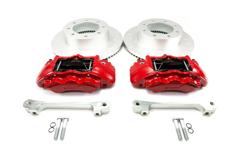Alcon ALABKF1559AX52, 17-22 Ford F250-F350 363x38mm Rotors 6 Piston Brake Kit - Front