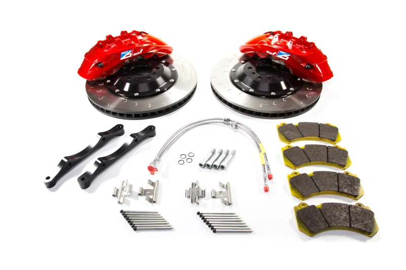 Alcon ALABKF7059Y07, 2015+ BMW M3 F80 400x34mm 6 Piston Front Brake Upgrade Kit - Red