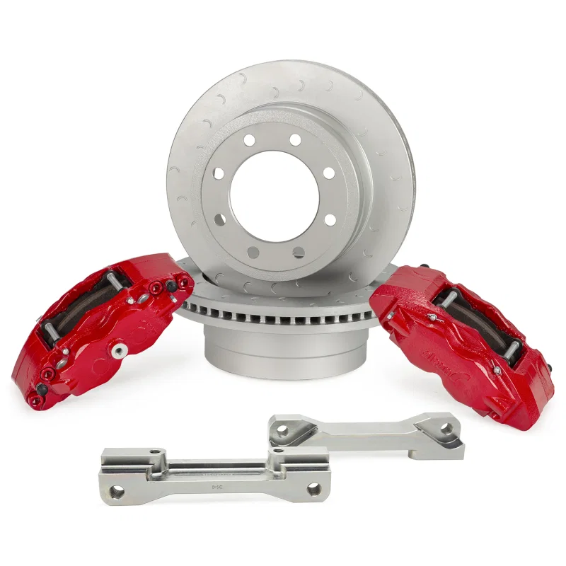 Alcon ALABKR5459P28, 17-22 Ford F250/F350 363x38mm Rotors 4 Piston Brake Kit - Rear