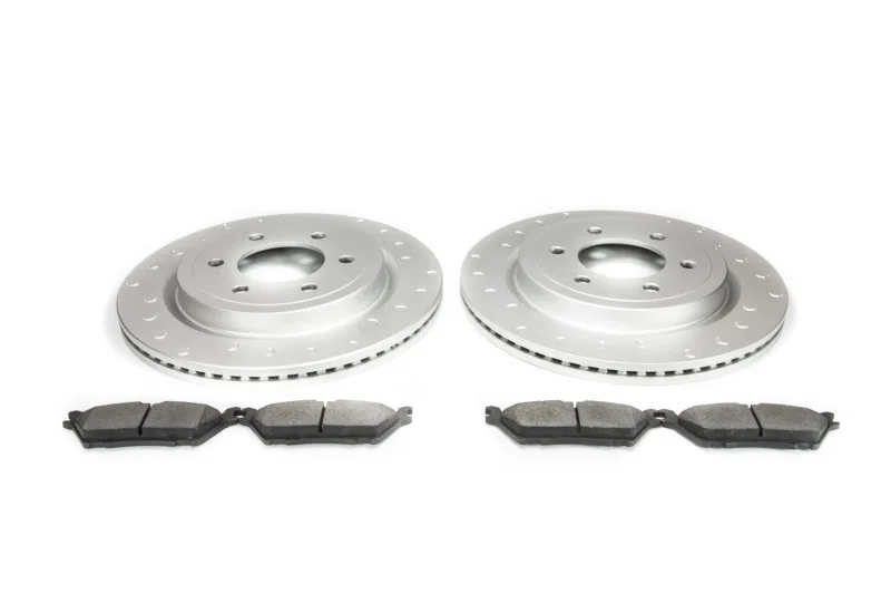 Alcon ALABKR3430X1227, 19-20 Raptor/ 18-20 F-150 Pad & Rotor Kit (Use with Stock Calipers) w/ Elect Park Brake - Rear