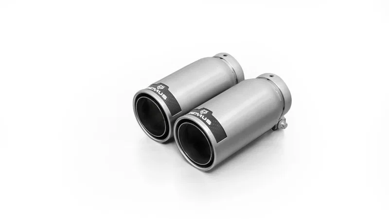 Remus 0026 83C, 12 Audi A3/BMW F32/F33/F36/Ford Fiesta ST(MK7/MK8) 84mm Straight w/Carbon Insert Tail Pipe Set