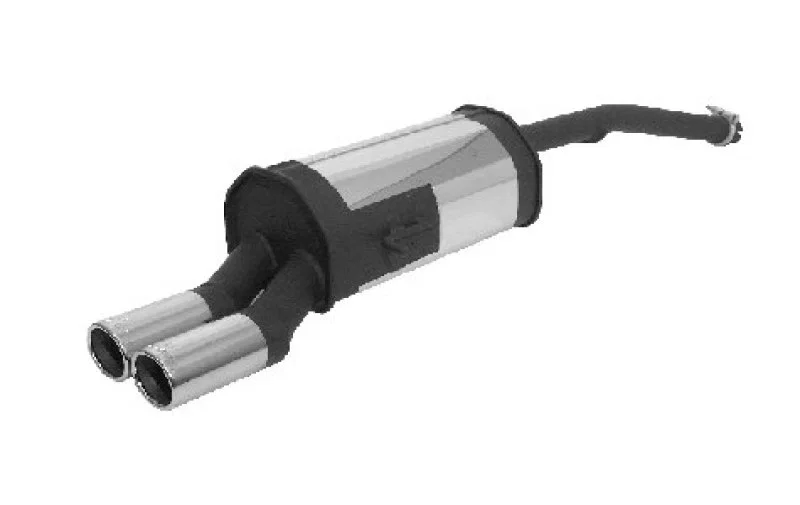 Remus 202602 0532, 2002 Ford Fusion 1.4L TDI Axle Back Exhaust