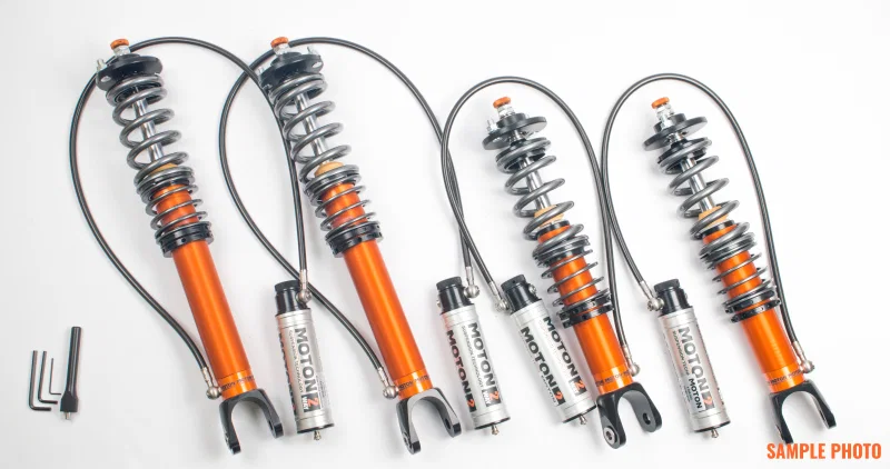 Moton M 500 137S, 63-89 Porsche 911 RWD 2-Way Series Coilovers w/ Springs