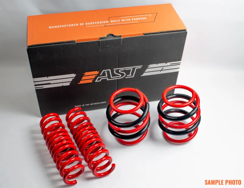 AST ASTLS-17-059, Suspension Lowering Springs - 2014+ Mercedes-Benz C-Class C250/C300/C180D/C200D Sedan (W205)