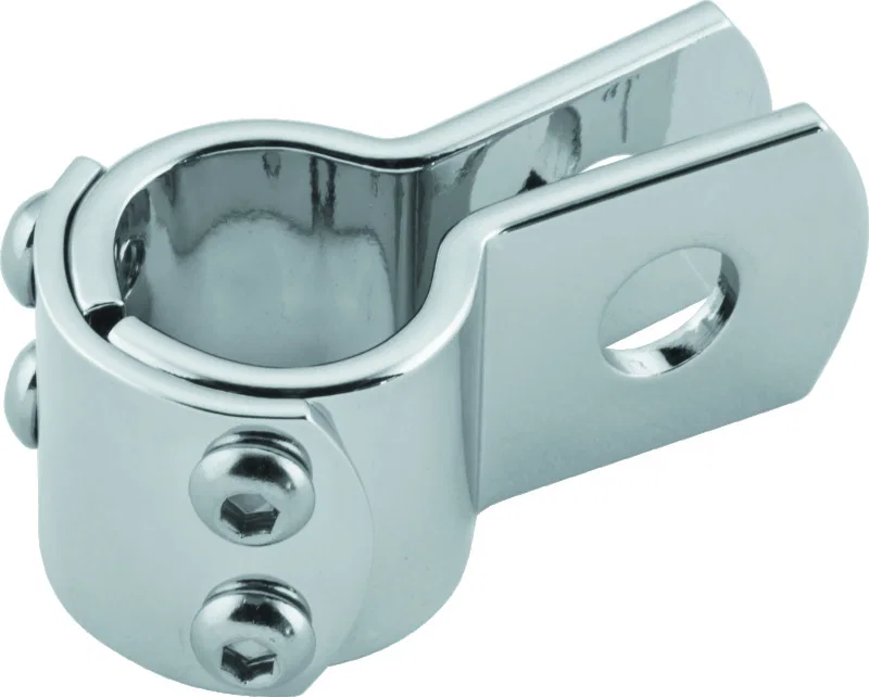 Bikers Choice 482566, Chrome 1 Inch 3 piece Clamp Universal