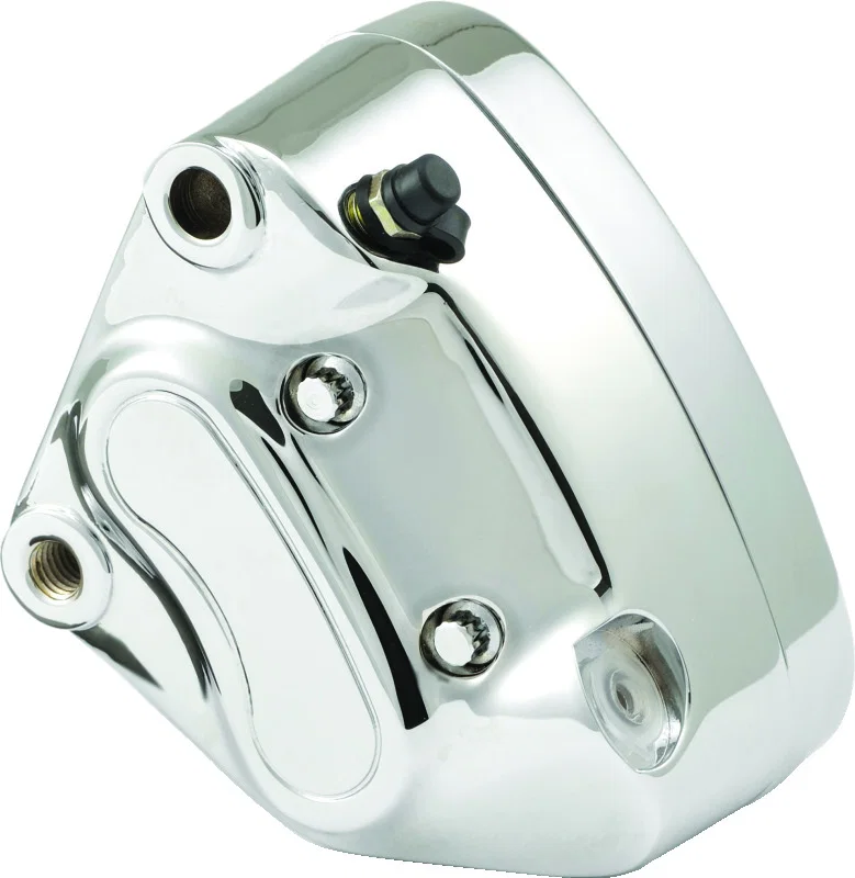 Bikers Choice 601657, 00-07 Big Twin / 00-03 XL Front Left Chrome Caliper W/Pads