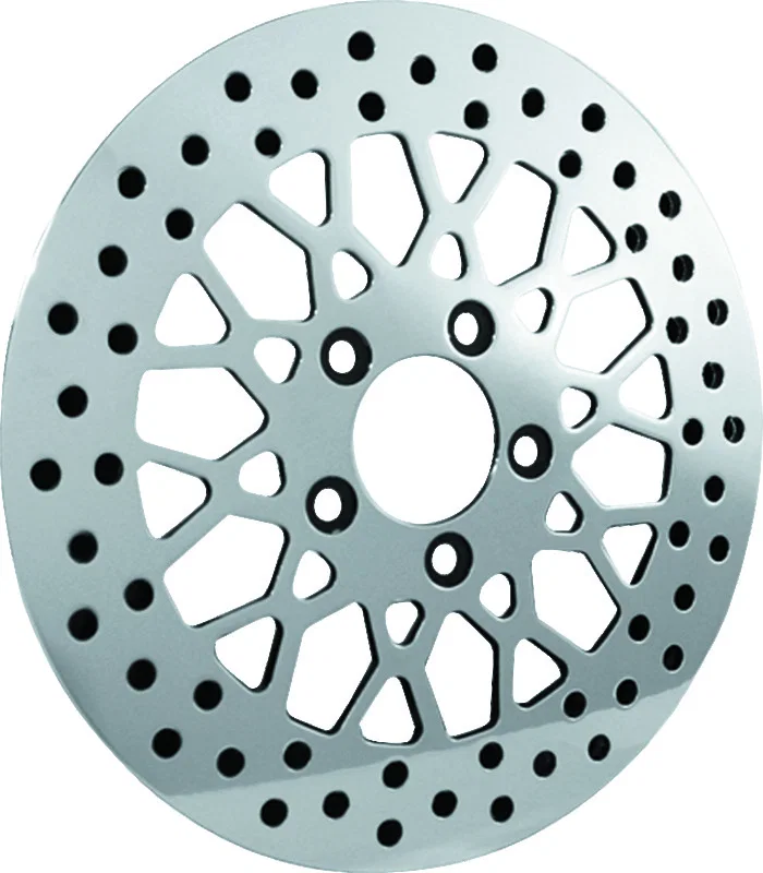 Bikers Choice 601964, 84-17 Big Twin/XL Front 11.5in Mesh Brake Rotor (Exc 08-17 Touring 06-17 Dyna)