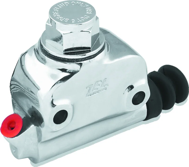 Bikers Choice 490698, 58-72 Big Twin Chrome Wagner Style Rear Master Cylinder Replaces H-D 41761-58