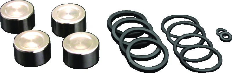 Bikers Choice 601663, 00-14 Big Twin Front or Rear Caliper Piston & Seal Kit 4 Piston Exc. Brembo