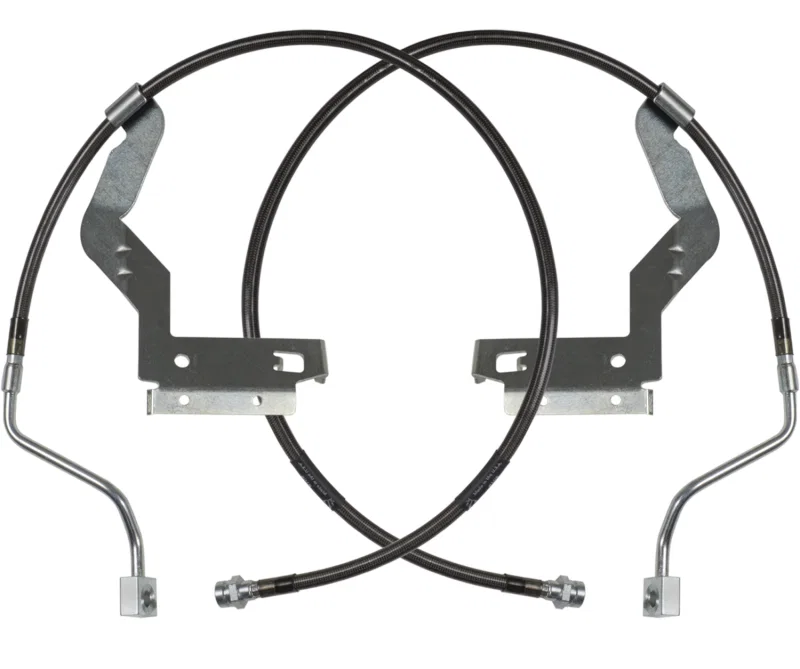 Carli CS-FORDBBL-LVL-17-F, 17-23 Ford F250/350 SD Hardware Braided Brake Lines Leveling Front Only