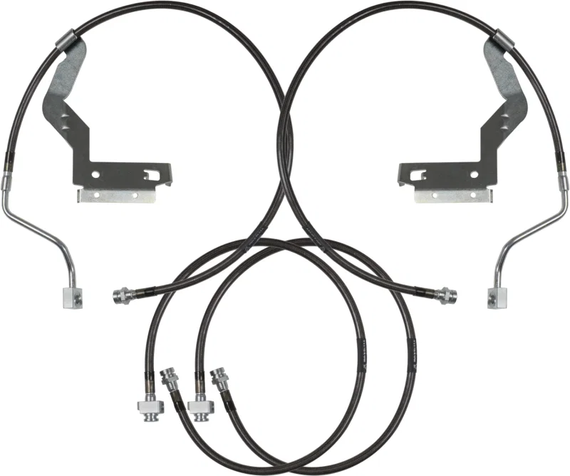Carli CS-FORDBBL-55-23, 2023+ Ford F250/350 4x4 Ss Extended Brake Lines - 5.5in Lift