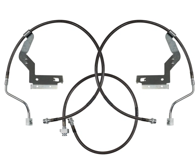 Carli CS-FORDBBL-05, 05-07 Ford F250/350 SD Hardware Braided Brake Lines 4.5in System