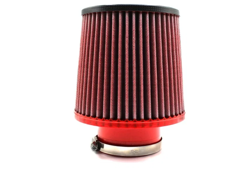 BMC FBTW80-140P, Twin Air Universal Conical Filter w/Polyurethane Top - 80mm ID / 140mm H