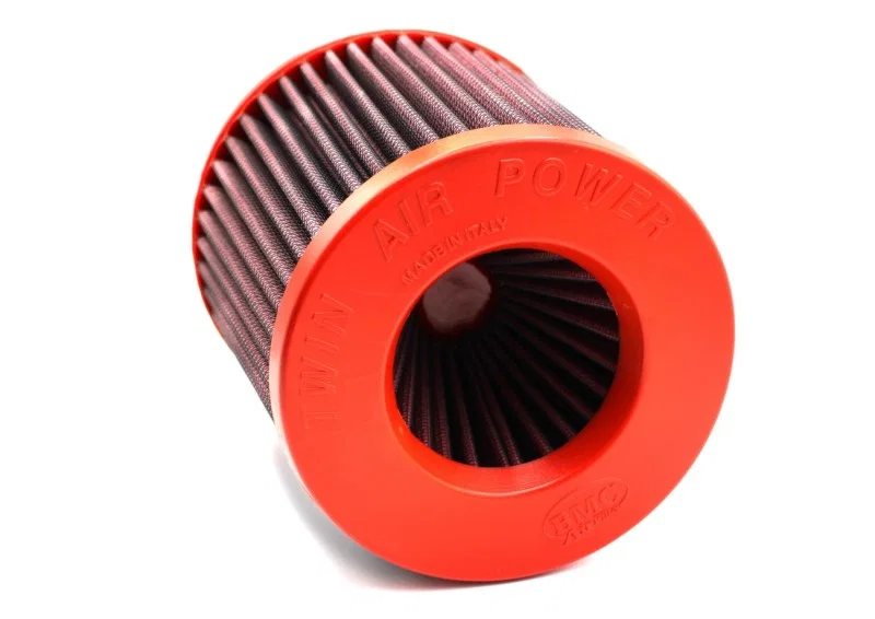BMC FBTW90-140P, Twin Air Universal Conical Filter w/Polyurethane Top - 90mm ID / 140mm H