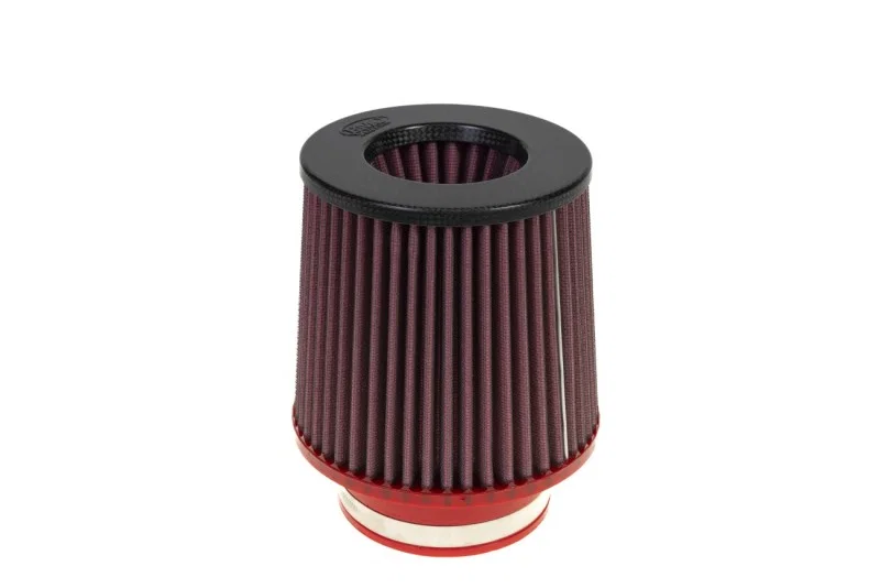 BMC FBTW70-140C, Twin Air Universal Conical Filter w/Carbon Top - 70mm ID / 140mm H