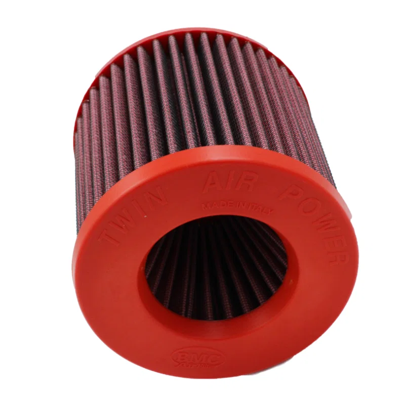 BMC FBTW90-130PWH, Twin Air Universal Conical Filter w/Polyurethane Top - 90mm ID / 130mm H