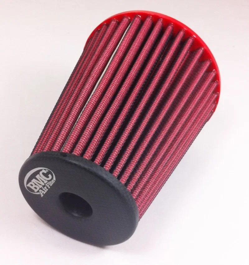 BMC FBTW80-151C, Twin Air Universal Conical Filter w/Carbon Top - 80mm ID / 151mm H