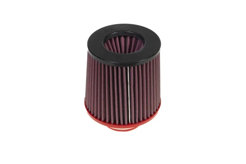 BMC FBTW100-140C, Twin Air Universal Conical Filter w/Carbon Top - 100mm ID / 140mm H