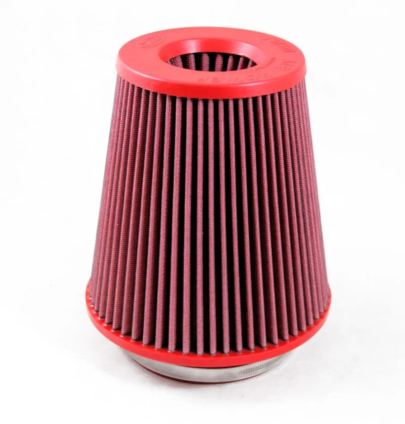 BMC FBTW130-200P, Twin Air Universal Conical Filter w/Polyurethane Top - 130mm ID / 202mm H