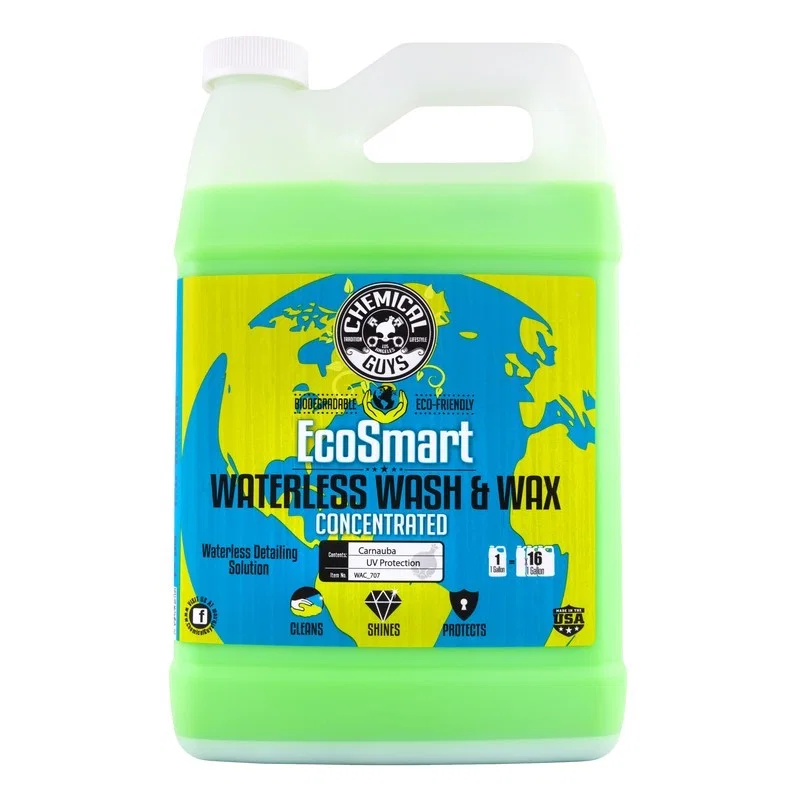 Chemical Guys WAC_707, EcoSmart Hyper Concentrated Waterless Car Wash & Wax - 1 Gallon